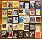 Lot of 35 Country 8 Track Tapes Jerry Lee, Carl Perkins, Ralph Stanley, Loretta