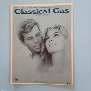 New ListingMason Williams Classical Gas piano sheet music 1968
