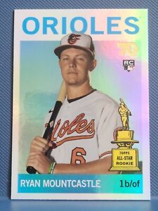 2021 Topps All-Star Rookie Cup Ryan Mountcastle Rainbow Foil Orioles Gem-Mint