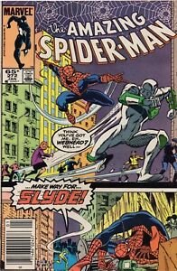 The Amazing Spider-man 272 - 1st app of Slyde! - Newsstand Ed