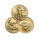 Random Year $10 1/4 oz American Gold Eagle Uncirculated Coin BU