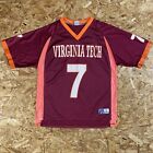 Vintage Y2K Russell Athletic Michael Vick Virginia Tech #7 Jersey Size L