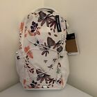 THE NORTH FACE WOMEN JESTER BACKPACK 27L School Bag Gardenia White Print New