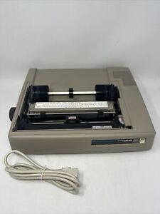 Vintage Commodore Computer MPS 802 Matrix Printer Powers On Untested Power Cord