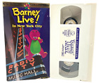 New ListingVTG Barney Live! In New York City Classic Collection VHS Tape 1994!