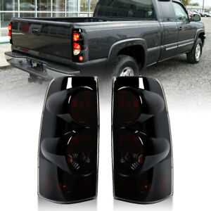 Pair Tail Lights Stop Lamp For 2007 Chevy Silverado 1500 2500HD 3500 Classic (For: 2000 Chevrolet Silverado 1500)