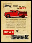 1954 Howe Fire Apparatus NEW Metal Sign: Dearborn, Michigan Fire Dept. Truck