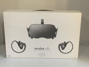 Oculus Rift VR Virtual Reality Headset CV1 Complete In Original Box Tested Works