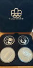 1976 Canadian Olympic Proof 4 coin set Series II