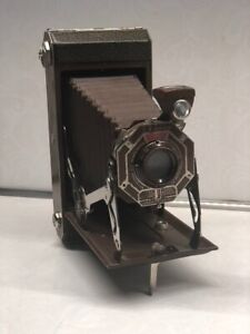 Eastman Kodak Six-16 Vintage Brown Folding Accordion Camera - No 1 Diodak