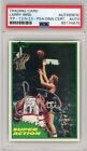 1981 82 Topps Larry Bird SIGNED #101 RC Rookie Card PSA Slab Autographed Celtics