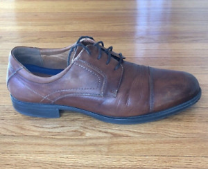 Florsheim Midtown Cap Men Size 13 D Brown Leather Oxford Dress Shoe 11827-221