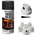 5 Spray Paint Caps for Rust-Oleum Flat Black High Heat Automotive Spray Paint