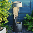 Garden Water Fountain Outdoor Waterfall - Indoor Floor Standing Outdoor Fountain