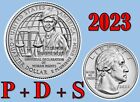 2023 P D S American Women Quarters - ELEANORE ROOSEVELT  3 COIN SET UNC US Mint