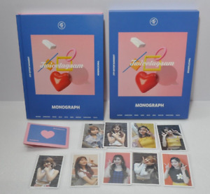 TWICE Twicetagram MONOGRAPH Photobook DVD 2018 149P K-Pop W/ 9 PHOTOCARDS