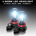 H11 LED Headlight Kit Low Beam Bulbs Super Bright 33000LM 6000K Cold White 2Pack (For: 2006 Toyota 4Runner)