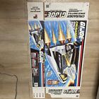 1988 G.I. Joe crusader space shuttle with avenger scout craft box only