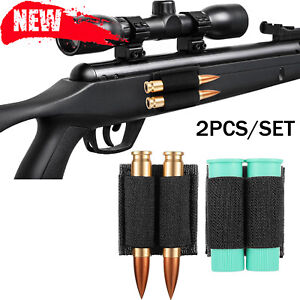 2 Pack Tactical Shotgun/Rifle Shell Holder Buttstock Cartridge for 12/20 Gauge