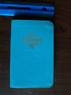 New Testament KING JAMES VERSION, light blue Cover. pb 1971 pocket size