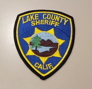 Lake County California Sheriff Shoulder Patch