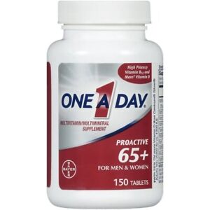 One A Day Proactive 65+ Multivitamin/Multi-Mineral Tablets 150 Count
