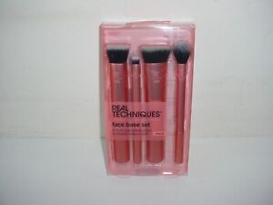 Real Techniques Face Base Makeup Brush Kit 4 Pack