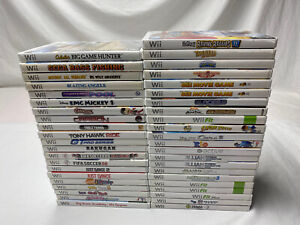 Nintendo Wii Games You Pick Lot: Sports Fitness Dance Racing - Tested, Clean