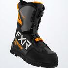 FXR Men's X-Cross Pro BOA  Snowmobile Boot Orange Size  11 12   220707-1030