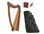 Roosebeck 22-String Heather Harp w/ Full Chelby Levers - Knotwork + Gig Bag + Ex