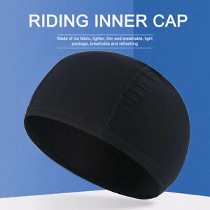 Mens Moisture Wicking Cooling Skull Cap/Running Beanie Caps Motorcycle Cycling