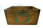 Antique Old Wood Fingerjoint Construction Canada Dry N-6-64 Shipping Crate Box
