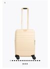BEIS The Carry-On Roller Suitcase in Beige