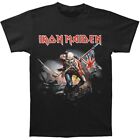 Iron Maiden Officially Licensed The Trooper Graphic Tee T-Shirt in Black Small