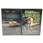 It Follows & Night of The Living Dead 3D (2-D) New DVDs Sealed Horror Movies