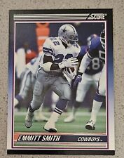 Emmitt Smith 1990 Score Supplemental Football Rookie Card #101T