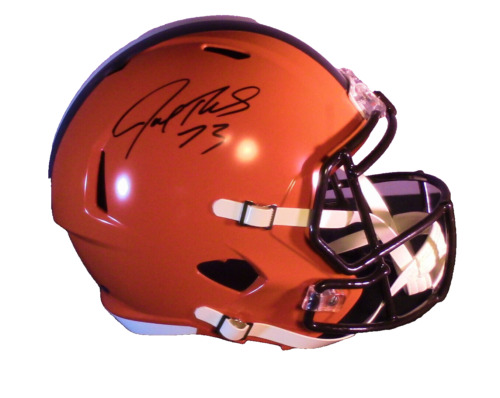 Joe Thomas Signed Cleveland Browns Full Size Speed Replica NFL Helmet w/ COA