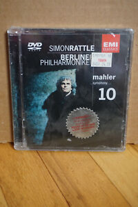 Mahler Symphony No. 10 Rattle (Berlin) - DVD Audio Multichannel 5.1 BRAND NEW