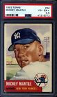1953 Topps Mickey Mantle HOF New York Yankees Baseball ⚾️ # 82 Sharp! PSA 4.5