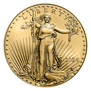 2024 $5 American Gold Eagle 1/10 oz BU
