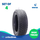 Set of (4) Used 235/60R18 Goodyear Ultra Grip Ice WRT 107T - 9-10/32