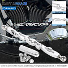Chrome Skull Gear Shift Linkage Shifter Link For Harley Road Street Glide Fatboy (For: Harley-Davidson Heritage Springer)