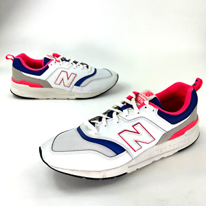 New Balance 997H White Laser Blue CM997HAJ Running Shoes Mens US Size 13D UK 12