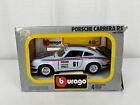 Burago 1:24 Diecast Car Porsche Carrera RS Metal Model Plastic Parts 0114 Box