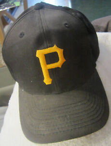 1 Pittsburgh Pirates Youth Snapback Black Baseball ,Outdoor Cap Hat,P VTG