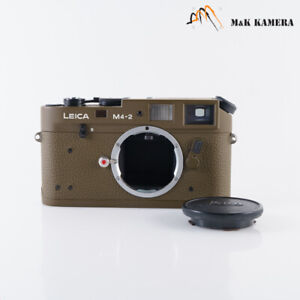 Leica M4-2 Repaint Olive Film Rangefinder Camera #239