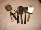 Lot of 8- Vintage/Antique Kitchen Utensils Gadgets Assorted Miscellaneous
