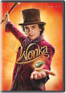 Wonka DVD Timothée Chalamet NEW