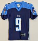 Steve McNair #9 Tennessee Titans Football Jersey Boy’s Size Small (8) Youth Kids