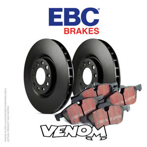 EBC Rear Brake Kit Discs & Pads for BMW 325 xDrive 3 Series 3.0 (E91) 2008-2010